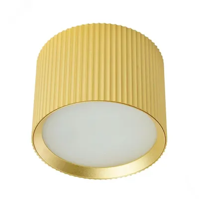 Светильник потолочный 12W, 230V, GX53, золото, HL458