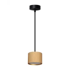 Светильник потолочный на подвесе GX53 12W 230V, золото + черный HL4588