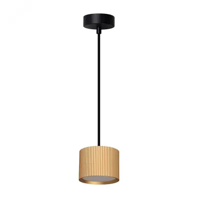 Светильник потолочный на подвесе GX53 12W 230V, золото + черный HL4588