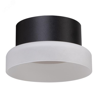 Светильник потолочный GX53 12W 230V, черный HL460