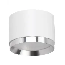 Светильник потолочный 12W,  230V, GX53,  белый + хром HL459