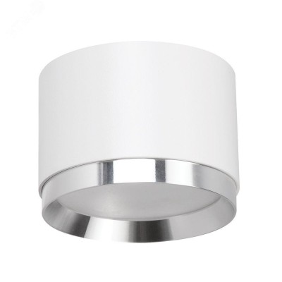 Светильник потолочный 12W,  230V, GX53,  белый + хром HL459