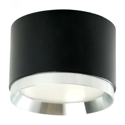 Светильник потолочный 12W,230V,GX53,черный+хром HL459