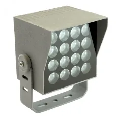 Светодиодный прожектор, 115*115*190mm, IP66 25W AC220-240V, 2700K, LL-897, квадрат