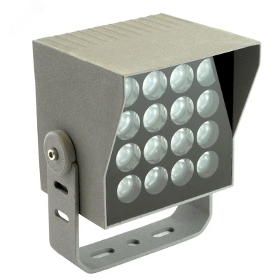Светодиодный прожектор, 115*115*190mm, IP66 25W AC220-240V, 2700K, LL-897, квадрат