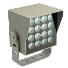 Светодиодный прожектор, 115*115*190mm, IP66 25W AC220-240V, 6400K, LL-897, квадрат