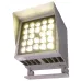 Светодиодный прожектор, 150*150*180mm, IP66 49W AC220-240V, 2700K, LL-898, квадрат