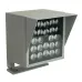 Светодиодный прожектор, 150*150*180mm, IP66 49W AC220-240V, 2700K, LL-898, квадрат