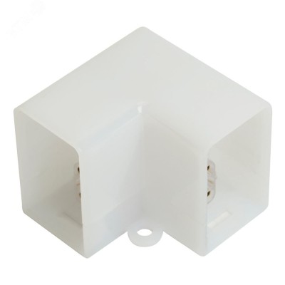 Коннектор L-образный LD5058L прямой угол для соединения светодиодных светильников серии AL5058