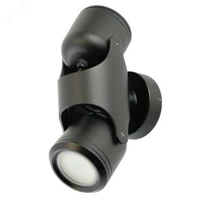 Светильник садово-парковый, 220-240V GU10, DH1502, черный (на стену)