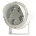 Светодиодный прожектор, 127*145*200мм, IP65 7W 85-265V, красный, LL-700