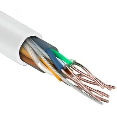Витая пара U/UTP кат 5e 4х2х0.51 AWG24 Premium нг(А)-LSLTx 100м