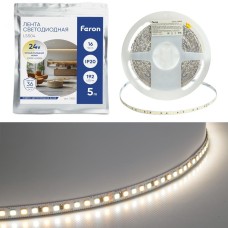 LS504 CCT-MIX 192SMD(2835) 16Вт/м 24V 5000*8*1.44мм 3000К+6500K, IP20