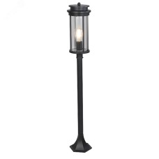 Светильник садово-парковый, 40W 220-240V E27 черный (столб) PL786