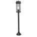 Светильник садово-парковый, 40W 220-240V E27 черный (столб) PL786