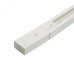 Шинопровод для трековых светильников, белый, 1м,  в наборе токоввод, заглушка, крепление, CAB1007