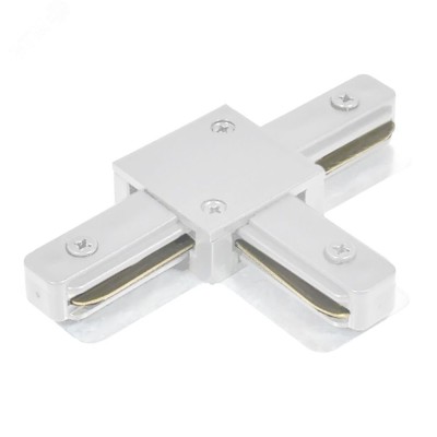 Коннектор Т-образный для шинопровода , белый, LD1019 для CAB1007