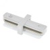 Коннектор прямой для шинопровода, белый, LD1020 для CAB1007