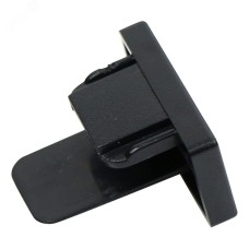 Заглушка пластиковая для шинопровода, черный, LD1023 для CAB1007