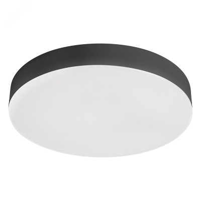 Светильник светодиодный 6W, 480Lm, черный, 6400К, AL266