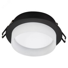 Светильник потолочный встраиваемый, GX53, черный DL509