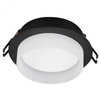 Светильник потолочный встраиваемый, GX53, черный DL509