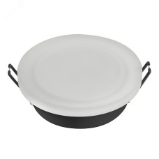 Светильник потолочный встраиваемый, GX53, черный DL511