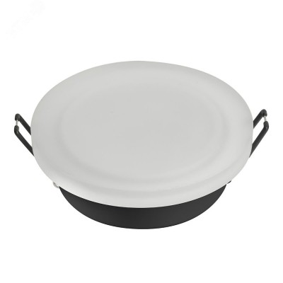 Светильник потолочный встраиваемый, GX53, черный DL511