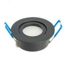 Светильник потолочный встраиваемый, MR11 G5.3, GU10, черный DL1101
