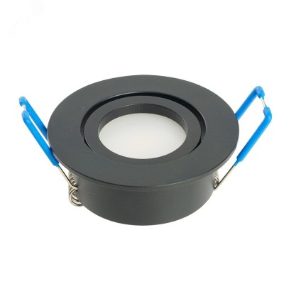 Светильник потолочный встраиваемый, MR11 G5.3, GU10, черный DL1101