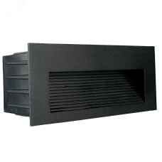 Светильник встраиваемый светодиодный, 5W, 4000K, IP65, черный, LN012-1