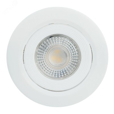 "Светильник встраиваемый светодиодный 5W, 4000K, 400Lm, белый, ""круг"", AL540"