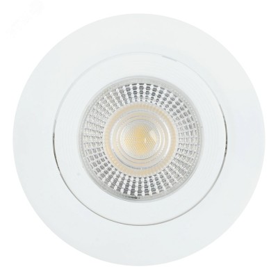 "Светильник встраиваемый светодиодный 7W, 4000K, 560Lm, белый,  ""круг"", AL540 "