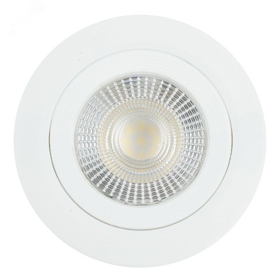 "Светильник встраиваемый светодиодный 12W, 4000K, 960Lm, белый, ""круг"", AL540"