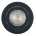 "Светильник встраиваемый светодиодный 12W, 4000K, 960Lm, черный, ""круг"", AL540"