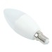 Лампа светодиодная, (15W) 230V E14 6400K С37, LB-980