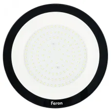 Светильник складской 2835 SMD 100W 120° 6400K IP65 AC230/50Hz,черный AL1007