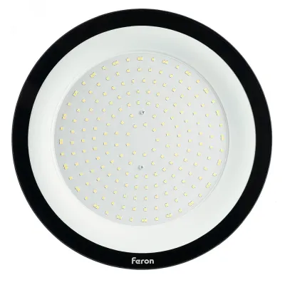 Светильник складской 2835 SMD 150W 120° 6400K IP65 AC230/50Hz,черный AL1007