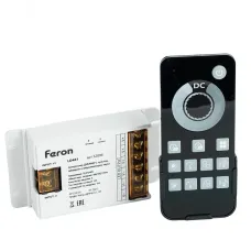 LD481 Контроллер ДИММЕР с пультом, таймером и визуализатором звука, 12-24-48V