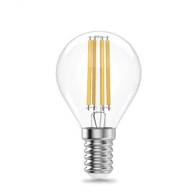Лампа Gauss Filament Elementary Шар 10W 650lm 2700К Е14 LED 1/10/100