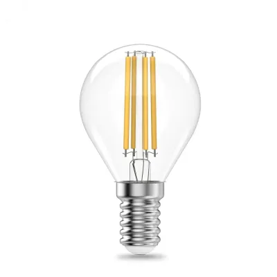 Лампа Gauss Filament Elementary Шар 12W 750lm 4100К Е14 LED 1/10/100