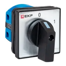 Переключатель кулачковый ПК-1-12 25А 2P 0-1 IP65 EKF