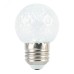 Лампа светодиодная, (1W) 230V E27 6400K G45 прозрачная, LB-385
