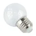 Лампа светодиодная, (1W) 230V E27 6400K G45 прозрачная, LB-385