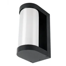 Светильник садово-парковый, 40W 230V E27, DH1901, черный/зеркальный