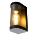 Светильник садово-парковый, 40W 230V E27, DH1901, черный/янтарный