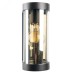 Светильник садово-парковый, 40W 230V E27, DH1901, черный/янтарный