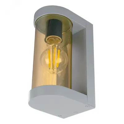 Светильник садово-парковый, 40W 230V E27, DH1901, серый/янтарный