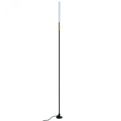 Светильник уличный светодиодный, 1W, DC24V, 3000K, черный/золотой DH2101, 15*15*793