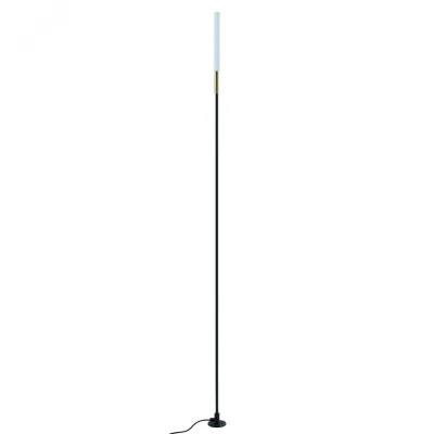 Светильник уличный светодиодный, 1W, DC24V, 3000K, черный/золотой DH2101, 15*15*1093